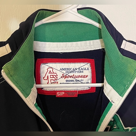 American Eagle Outfitters Outfiters Varsity Style Jacket Full Zip Small Petite - Picture 6 of 6